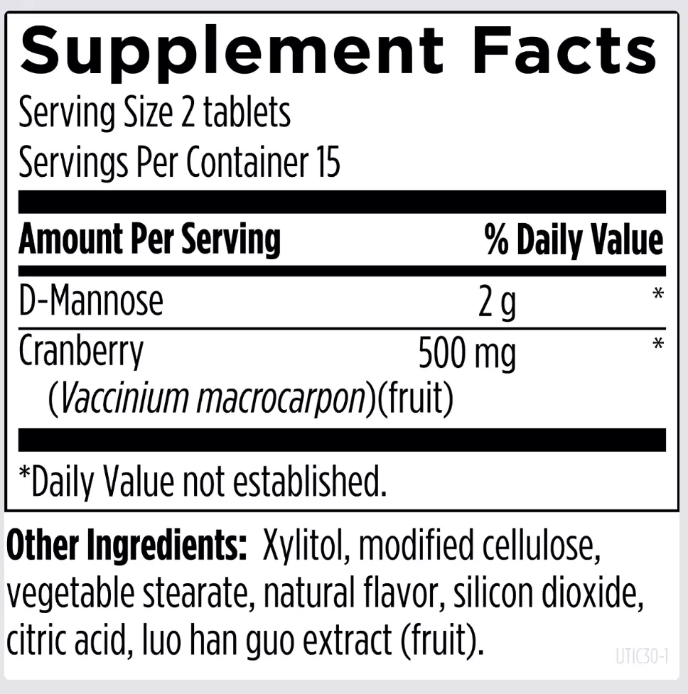 UT Intensive Chewable (Designs For Health)