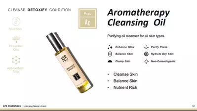Aromatherapy Cleansing Oil 1.7oz KPS