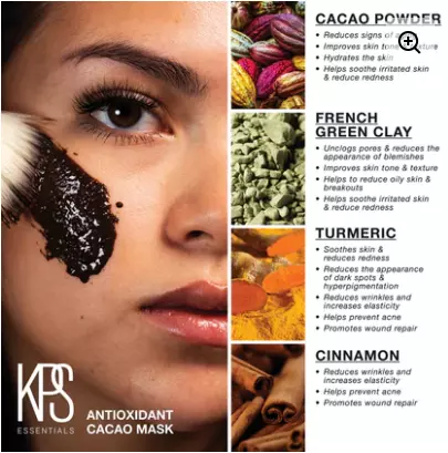 Antioxidant Cacao Mask KPS Essentials 2.3oz