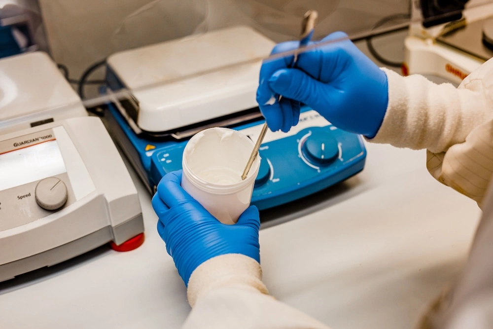 compounding process mixing